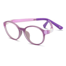 Carica l&#39;immagine nel visualizzatore di Gallery, seemfly Children Anti-blue Light TR90 Computer Glasses Kid Boys Girls Spectacle Eyewear Frame Sports non-slip Eyeglasses Student