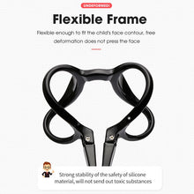 Load image into Gallery viewer, seemfly Children Silicone Glasses Retro Small Round Frame Kids Ultralight TR90 Spectacles Frame Protection Optical Lens Eyewear