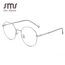 Carica l&#39;immagine nel visualizzatore di Gallery, sen maries Optical Transparent Glasses Women Myopia Eyeglasses Frames Metal Spectacles  Gold Clear Lenses Women&#39;s Glasses