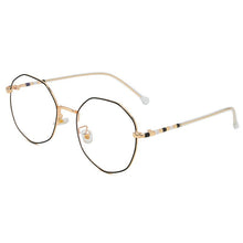 Carica l&#39;immagine nel visualizzatore di Gallery, sen maries Optical Transparent Glasses Women Myopia Eyeglasses Frames Metal Spectacles  Gold Clear Lenses Women&#39;s Glasses