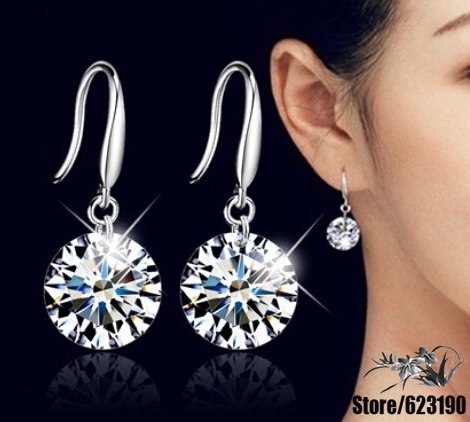 silver plated earrings , silver fashion jewelry , 8MM 10MM /bhaajyha cxialopa E153