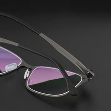 Load image into Gallery viewer, square Berlin Screwless Eyeglasses Handmade Stainless Steel Glasses Frames Eye Glasses Frames For Men  Designer
