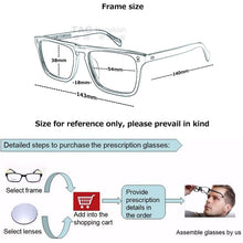Load image into Gallery viewer, square glasses frame 2023 Brand eyeglasses men women Retro myopia computer optical glasses ov5189t spectacles nerd