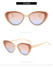 Load image into Gallery viewer, sunglasses Unisex Oval Small Metal Frame Sunglasses For female Comfortable sunglasses women lunette de soleil homme