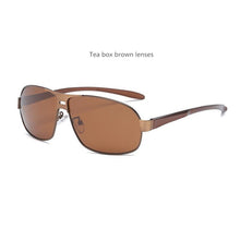 Load image into Gallery viewer, sunglasses men TAG Hezekiah Brand polarized sunglasses Retro 2023 Aluminum magnesium Drive the driver vintage sunglasses