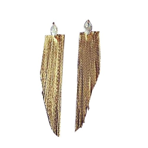 tassel long for women bijoux fashion trendy party wholesale plated earrings