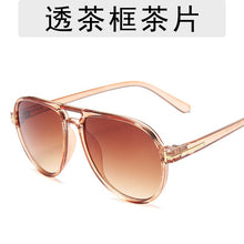 Carica l'immagine nel visualizzatore di Gallery, tf sunglasses men women 2023 futuristic pilot sun glasses leopard green vintage oculos de sol feminino uv400
