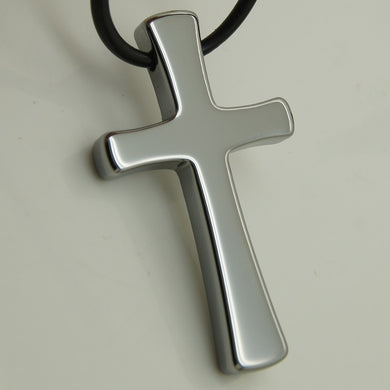 the simplest design cross men/women hi-tech scratch proof tungsten pendant necklace