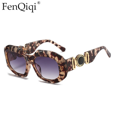 thick frame square retro classic sunglasses 2023  designer summer UV400 green glasses lunette luxe