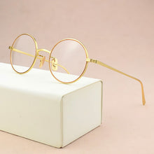 Load image into Gallery viewer, titanium brand eyeglasses Women&#39;s round glasses frame men optical glasses frame women Retro spectacle frames Men&#39;s nerd