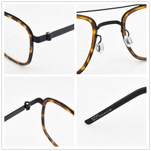 Load image into Gallery viewer, titanium optical glasses frame men 2023 computer myopia eyeglasses frames men Square brand eye glasses frames for women