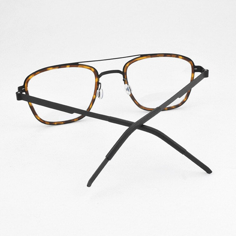 titanium optical glasses frame men 2023 computer myopia eyeglasses fra ...