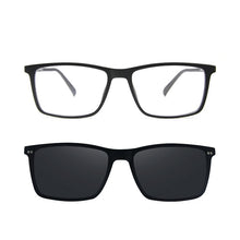 Load image into Gallery viewer, ultrathin clips clip on  Full Rim Optical Frame  Vintage Men Myopia Eye Glasses Sunglasses Anti Glare/UV