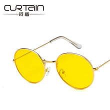 Carica l&#39;immagine nel visualizzatore di Gallery, unisex  2023 trending products purple yellow green blue orange sunglasses men oval oculos de sol feminino