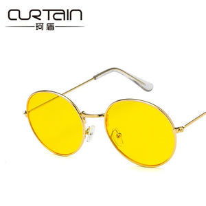 unisex  2023 trending products purple yellow green blue orange sunglasses men oval oculos de sol feminino