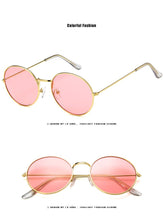 Carica l&#39;immagine nel visualizzatore di Gallery, unisex  2023 trending products purple yellow green blue orange sunglasses men oval oculos de sol feminino