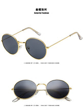 Carica l&#39;immagine nel visualizzatore di Gallery, unisex  2023 trending products purple yellow green blue orange sunglasses men oval oculos de sol feminino