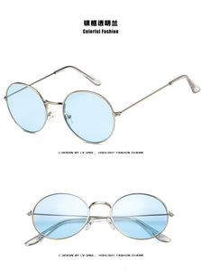 unisex  2023 trending products purple yellow green blue orange sunglasses men oval oculos de sol feminino