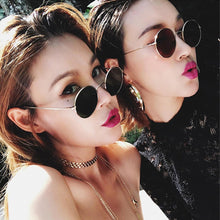 Load image into Gallery viewer, unisex sunglasses women men 2023 brand designer green blue purple orange yellow circle sun glasses quay oculos de sol feminino