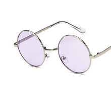 Load image into Gallery viewer, unisex sunglasses women men 2023 brand designer green blue purple orange yellow circle sun glasses quay oculos de sol feminino