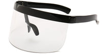 Load image into Gallery viewer, unscreen Anti-peeping Oversized Sunglasses 2023 Mirrored Mask Shape Shield Style Men Women Windproof One Large Lens Sun Glasses