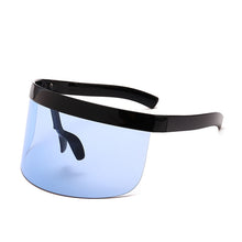 Load image into Gallery viewer, unscreen Anti-peeping Oversized Sunglasses 2023 Mirrored Mask Shape Shield Style Men Women Windproof One Large Lens Sun Glasses
