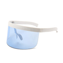 Load image into Gallery viewer, unscreen Anti-peeping Oversized Sunglasses 2023 Mirrored Mask Shape Shield Style Men Women Windproof One Large Lens Sun Glasses