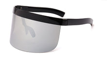 Load image into Gallery viewer, unscreen Anti-peeping Oversized Sunglasses 2023 Mirrored Mask Shape Shield Style Men Women Windproof One Large Lens Sun Glasses
