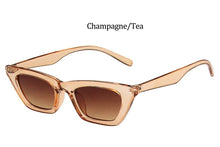 Load image into Gallery viewer, vintage Black Rectangle Shades Sun Glasses For Women Fashion 2022 New Fashion Small Square Sunglasses Woman Luxury Brand UV400