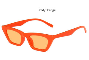 vintage Black Rectangle Shades Sun Glasses For Women Fashion 2022 New Fashion Small Square Sunglasses Woman Luxury Brand UV400