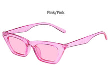 Load image into Gallery viewer, vintage Black Rectangle Shades Sun Glasses For Women Fashion 2022 New Fashion Small Square Sunglasses Woman Luxury Brand UV400