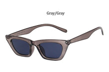 Load image into Gallery viewer, vintage Black Rectangle Shades Sun Glasses For Women Fashion 2022 New Fashion Small Square Sunglasses Woman Luxury Brand UV400