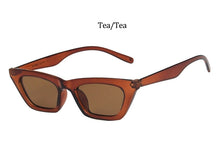 Load image into Gallery viewer, vintage Black Rectangle Shades Sun Glasses For Women Fashion 2022 New Fashion Small Square Sunglasses Woman Luxury Brand UV400