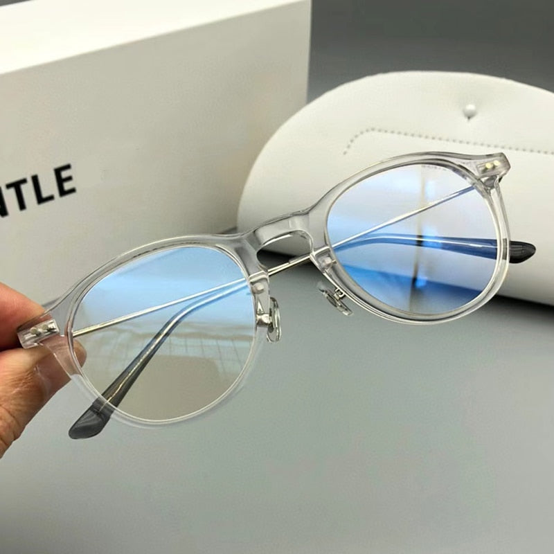 vintage Eyeglasses frame Gentle Monster Glasses Acetate Alloy Women Men COZMO Myopia Prescription Eyewear