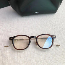 Load image into Gallery viewer, vintage Eyeglasses frame Gentle Monster Glasses Titanium Acetate Round Women Men EDDY Myopia Prescription Eyewear
