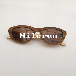 vintage ultra light multi layer veneer wood sunglasses