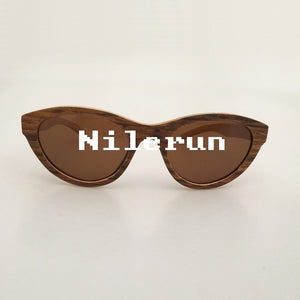vintage ultra light multi layer veneer wood sunglasses