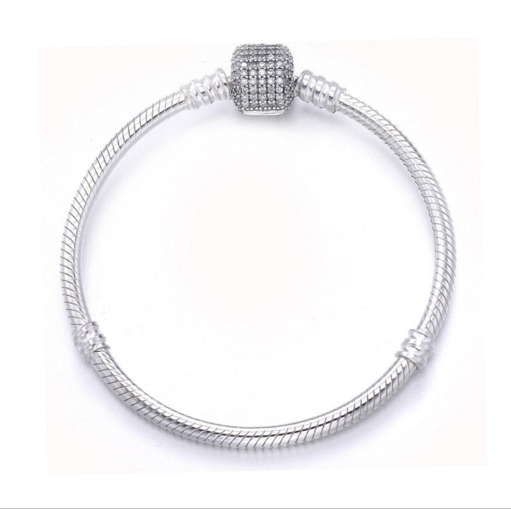wholesale 100% 925 Sterling Silver Charm Beads Fit Original Bracelet for Women Authentic 925 Jewelry Jewelry girl Gift