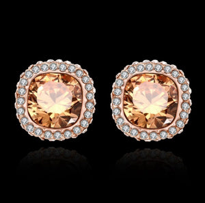 wholesale 2018 Fashion jewelry New women earrings Color Crystal from Swarovski multi-color available for women present