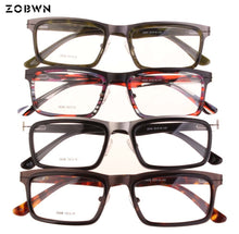 Load image into Gallery viewer, branded design Eyeglasses Frame Men/women silicone stipule for read myopia presbyopia spectacle moldura de quadro
