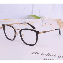 Load image into Gallery viewer, promotion  branded designer acetate business glasses women old men vintage computer transparent brown