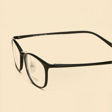 Load image into Gallery viewer, width-137 7g ultra light square steel frames eyeglasses women men myopic retro optical female prescription spectacles frames