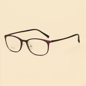 width-137 7g ultra light square steel frames eyeglasses women men myopic retro optical female prescription spectacles frames