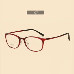 width-137 7g ultra light square steel frames eyeglasses women men myopic retro optical female prescription spectacles frames