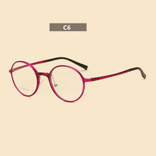 Load image into Gallery viewer, width-137 steel women eyeglasses frames male computer goggles myopia optial prescription brand glasses eyewear frames female