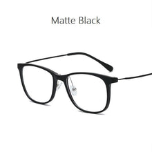 Load image into Gallery viewer, width-140 Blue film TR memory metal anti-blue ray glasses men women mobile phone game office computer mirror retro eyewear