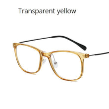 Load image into Gallery viewer, width-140 Blue film TR memory metal anti-blue ray glasses men women mobile phone game office computer mirror retro eyewear
