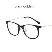 Load image into Gallery viewer, width-140 Blue film TR memory metal anti-blue ray glasses men women mobile phone game office computer mirror retro eyewear