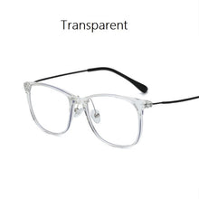 Load image into Gallery viewer, width-140 Blue film TR memory metal anti-blue ray glasses men women mobile phone game office computer mirror retro eyewear