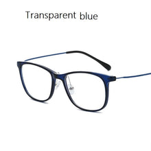 Load image into Gallery viewer, width-140 Blue film TR memory metal anti-blue ray glasses men women mobile phone game office computer mirror retro eyewear
